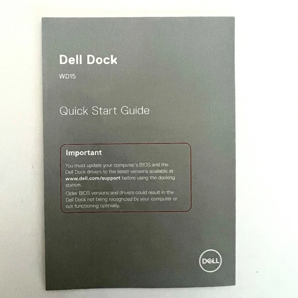 NWT DELL Dock WD 15